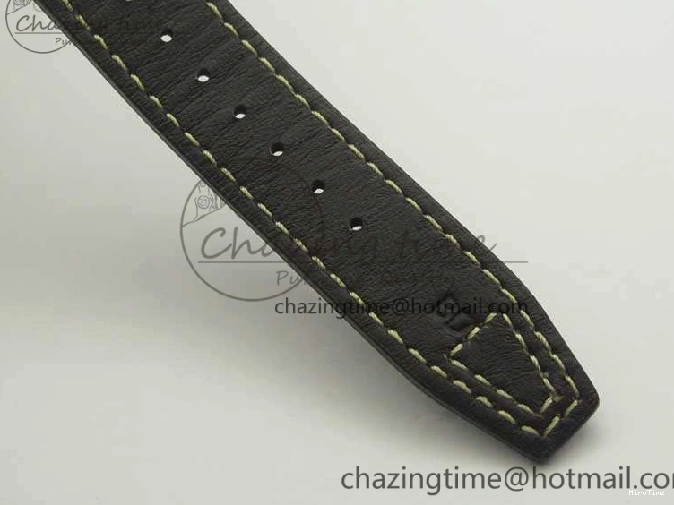 MIROTIME 0123 Big Pilot IW510301 Satin-Polished RG YLF Best Edition Black Dial On Leather Strap A Flexible 7222